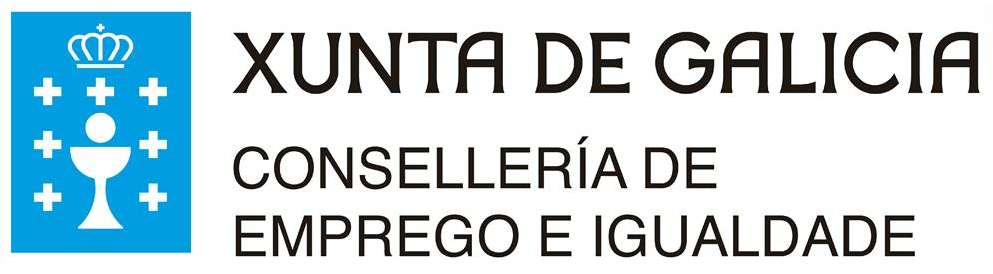 Logotipo Consellería de Emprego e Igualdade