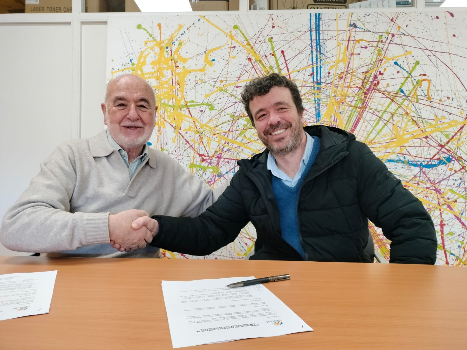 Amencer-ASPACE y Talleres Maexco firman convenio de colaboración para apoyo a personas con parálisis cerebral